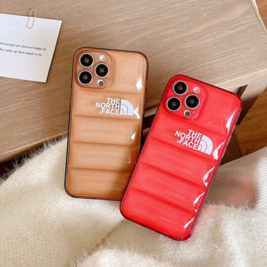 Apple iPhone 14 Series Luxury North Face Puffer Edition Case