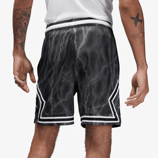 Jordan | DRI-FIT SPORT DIAMOND SHORTS { BLACK/WHITE/WHITE