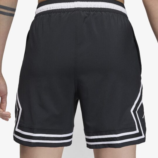 Jordan | DRI-FIT WOVEN DIAMOND SHORTS { BLACK/WHITE/WHITE - view 2