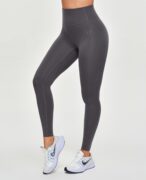 FIRM ABS Seamless Scrunch Butt Leggings - Gray