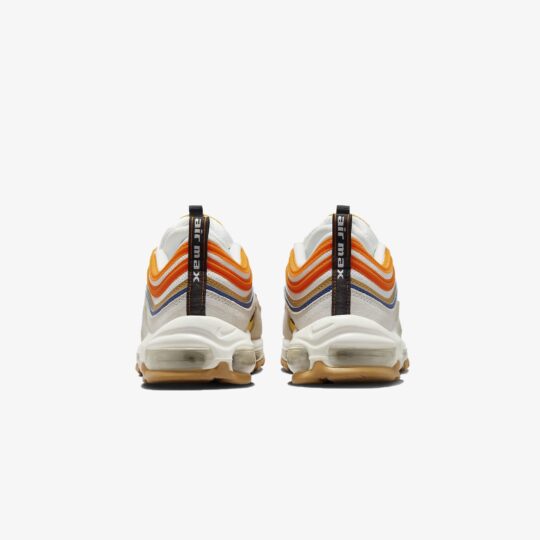 Nike | AIR MAX 97 SE { SUMMIT WHITE/BLACK-SAFETY ORANGE - view 2