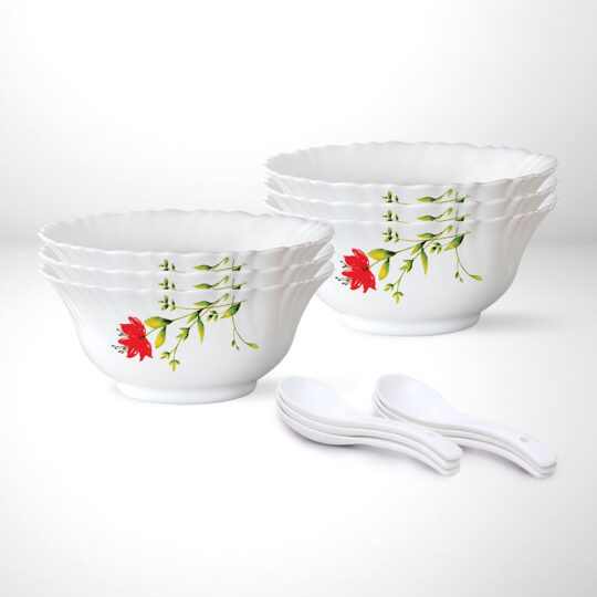 My Borosil Larah by Borosil Oriental Soup Bowl Set