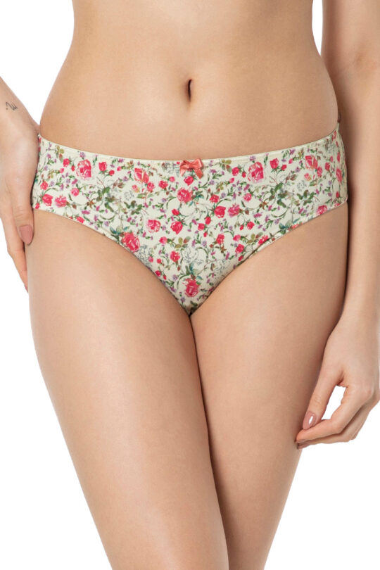 Amante Smooth Charm Bikini Panty - Floral Whimsy Pr
