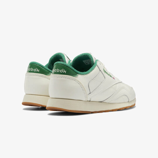 Reebok | CLASSIC LEATHER PLUS { GLEN GREEN/ALABASTER - view 2