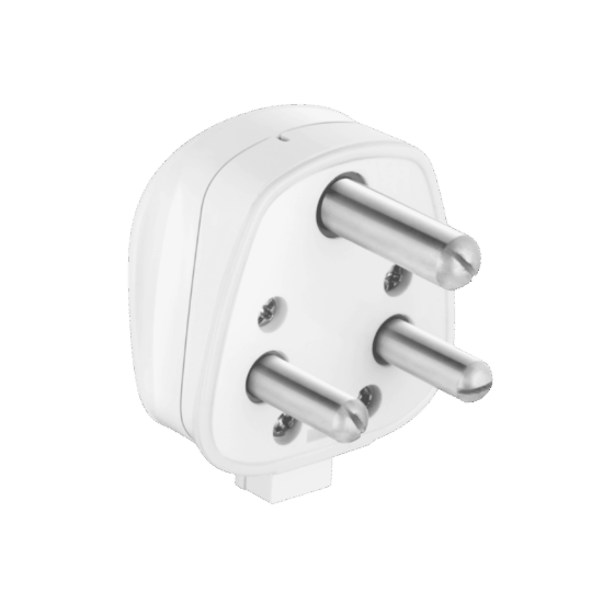 orientelectric 3 Pin Electric Plug Top (16A, White, 240V)