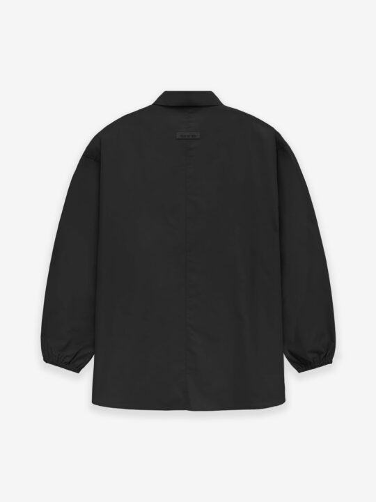 ESSENTIALS Button Down Shirt – Jet Black - view 2