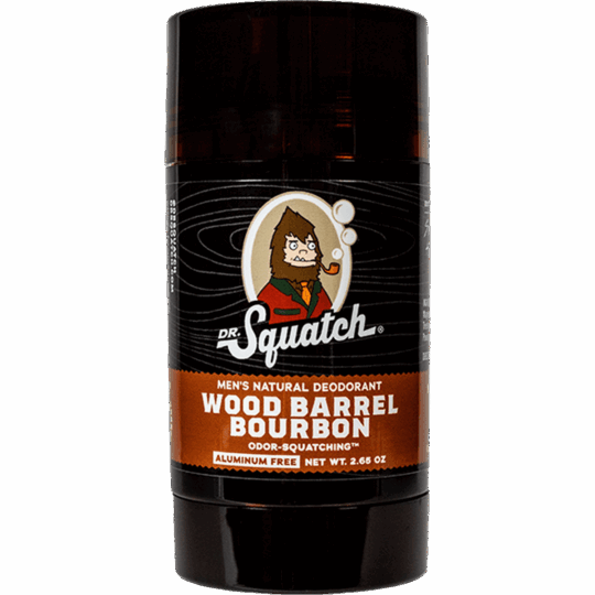 Dr. Squatch Wood Barrel Bourbon Deodorant