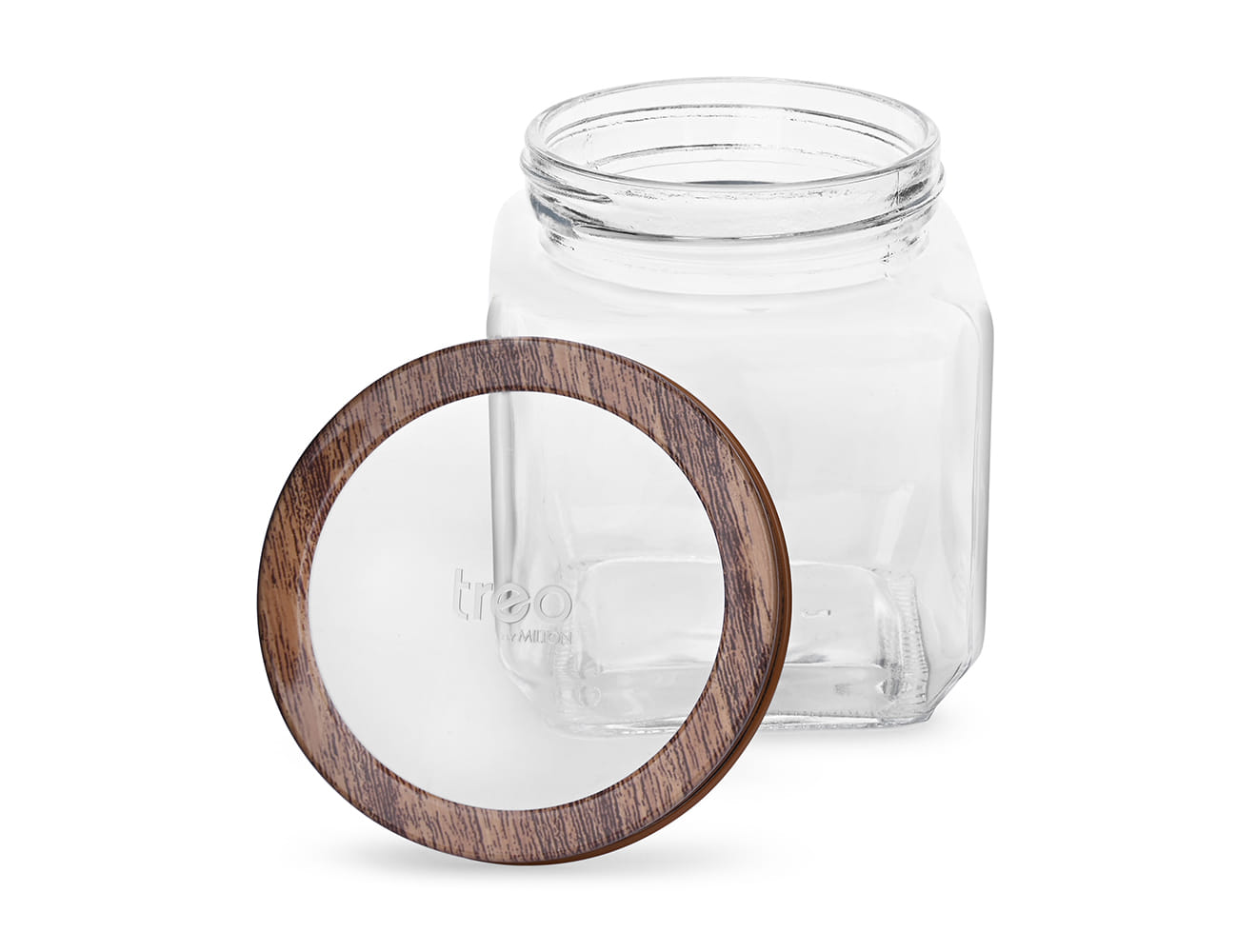 Woody Cube Jar (Treo by Milton) – Transparent - view 22