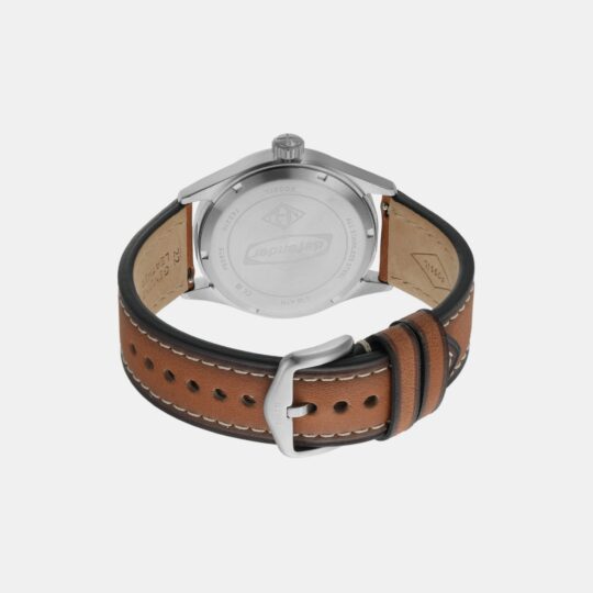 Fossil Defender Men Solar Blue Dial Analog Leather Watch FS5975 - view 2