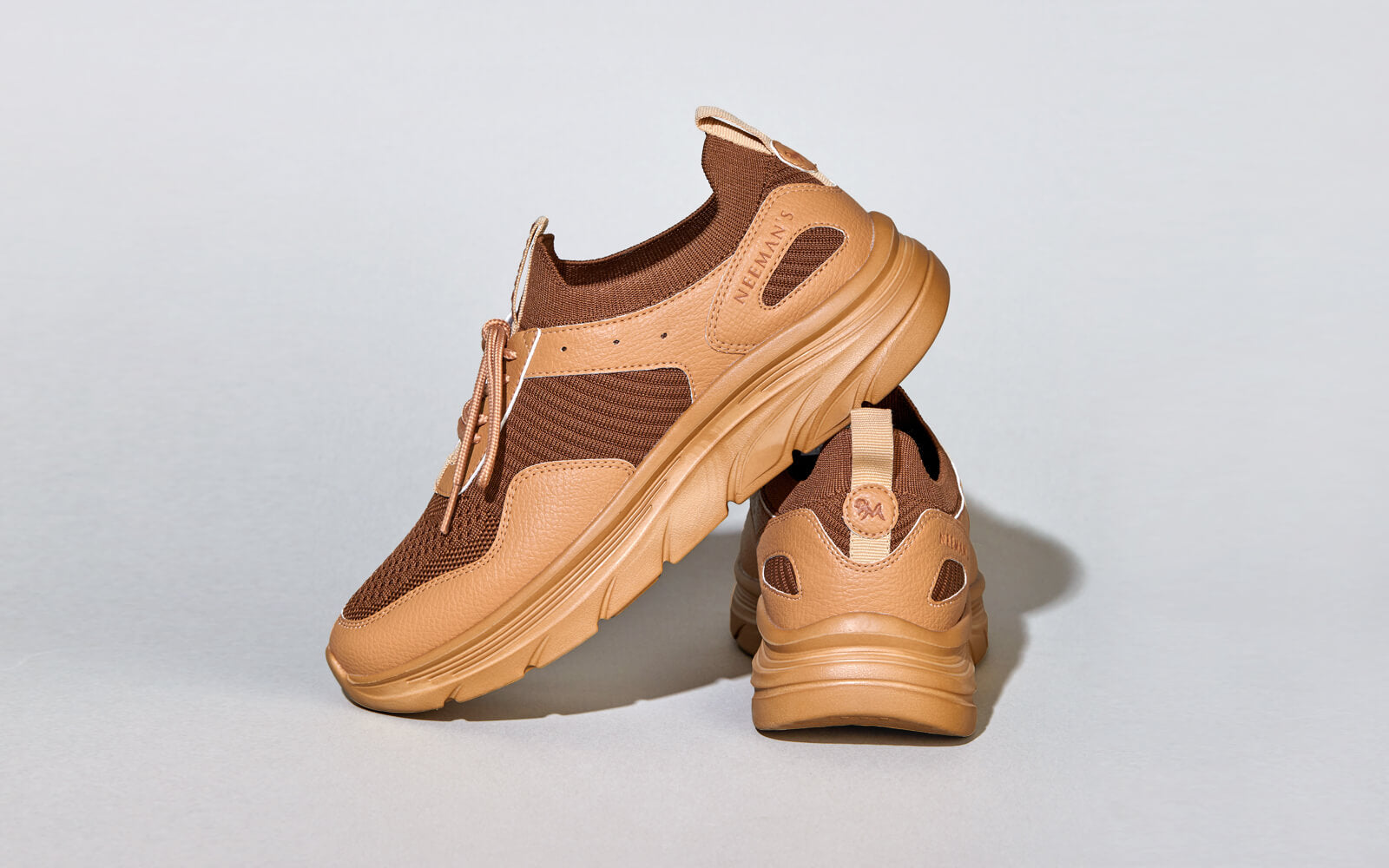Neeman's High Wave Sneakers : Tan - view 5