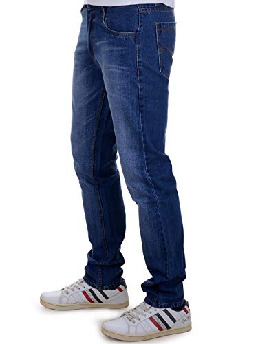 Ben Martin BlackTree Men's Relaxed Fit Jeans, Dark Blue - view 5