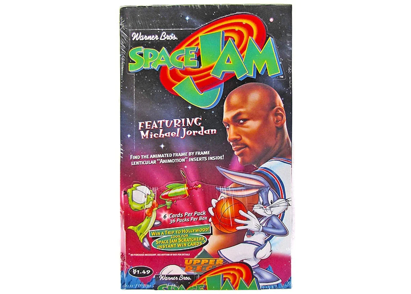 1996-97 Upper Deck Space Jam Series 1 Basketball Hobby Box