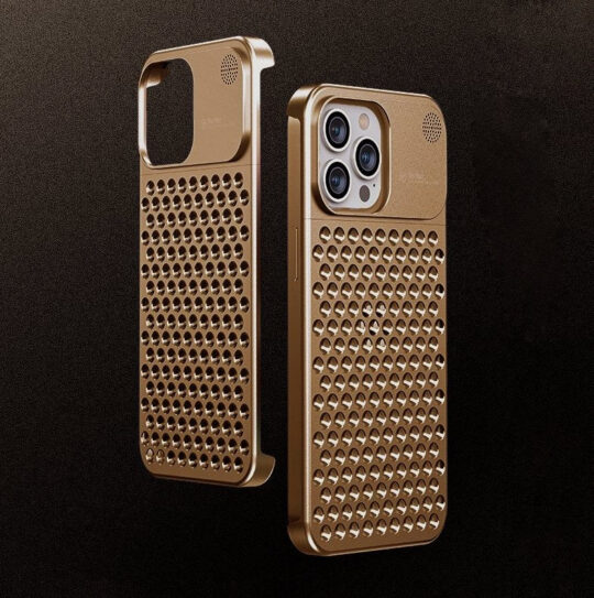 Million Cases iPhone 16 Series Aero Mesh® Metallic Hybrid Case