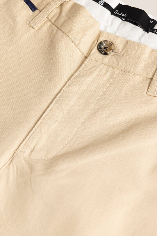 SNITCH Stygian Beige Linen Pant - view 2