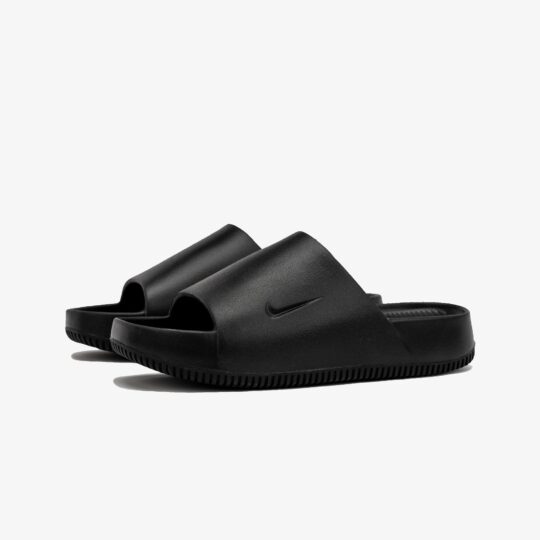 Nike | CALM SLIDES { BLACK/BLACK