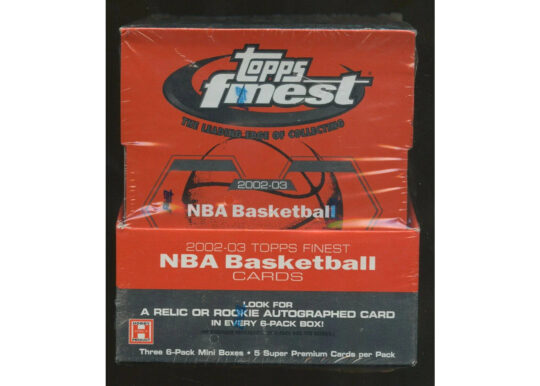 2002/ 03 Topps Finest Basketball Hobby Box