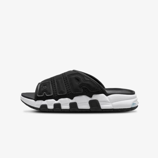 Nike | AIR MORE UPTEMPO { BLACK/WHITE-BLACK-CLEAR - view 2