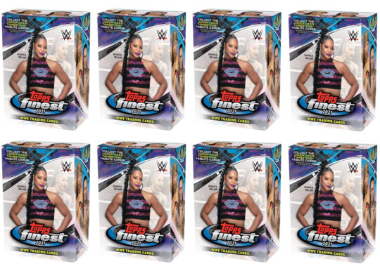 2021 Topps WWE Finest Wrestling Blaster Box 8x Lot