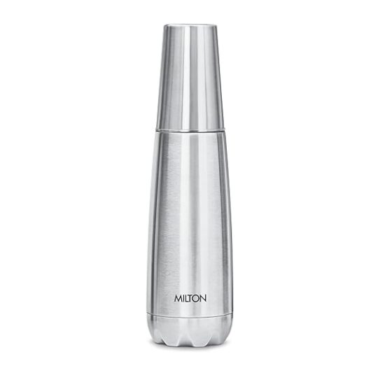 Milton Vertex Steel Thermosteel Hot or Cold Water Bottle with Tumbler | 1 Pc - view 2