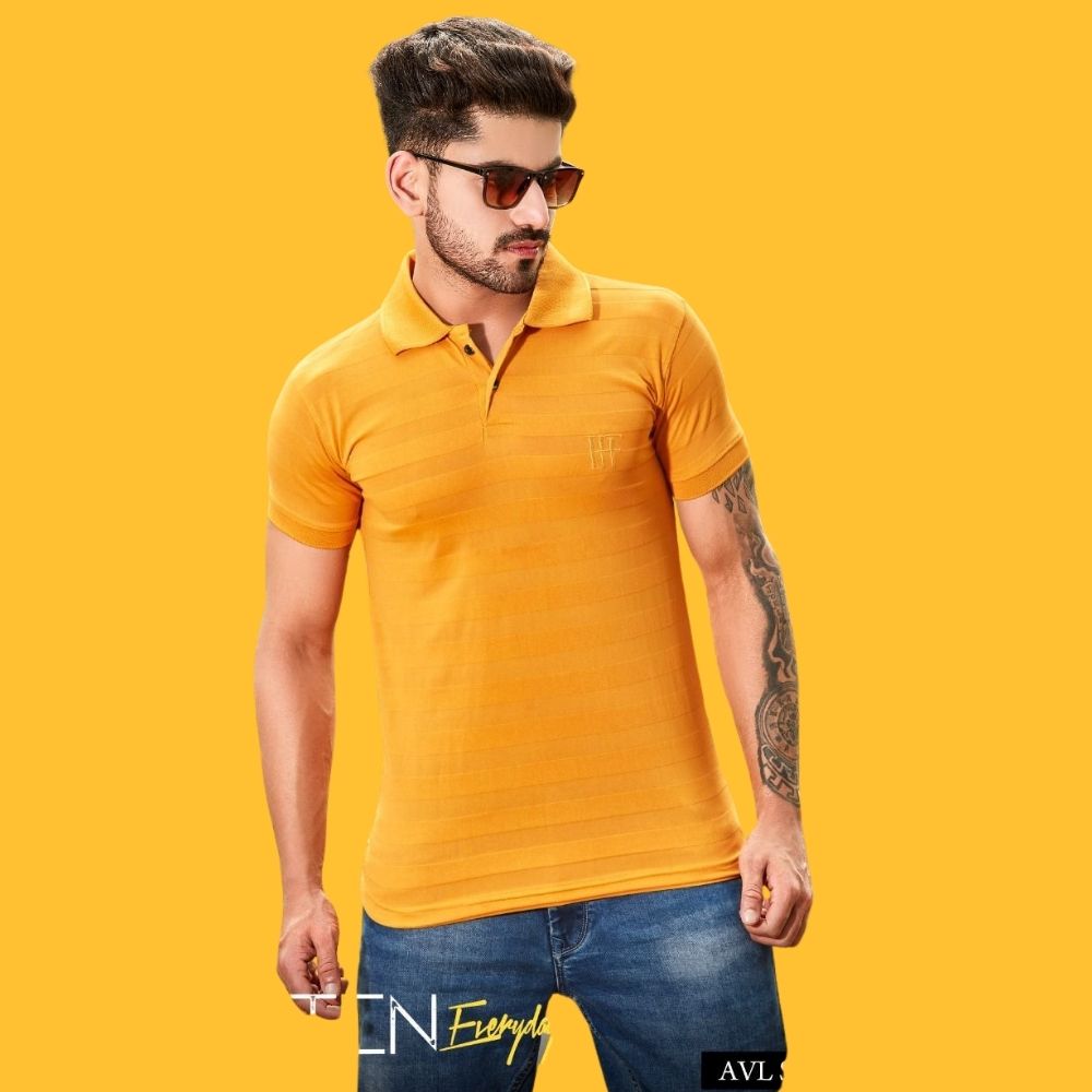 BlackTree(THHOR Series) ROUND NECK Orange Tees