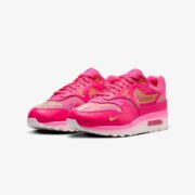 Nike | AIR MAX 1 PREMIUM { HYPER PINK/SAIL-OPTI YELLOW-GREEN STRIKE