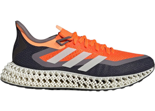 adidas 4DFWD 2 Impact Orange Cloud White Trace Grey - view 2