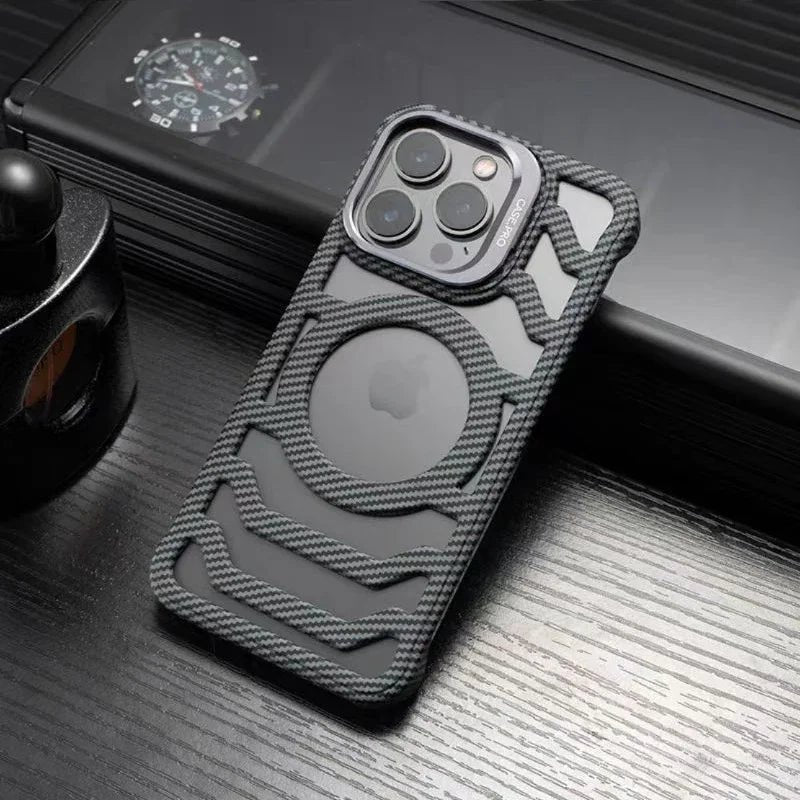 Million Cases Resilient Carbon Fiber Bracket Case - iPhone - view 7