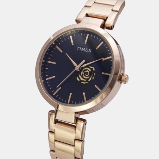 Timex Fashion Women Quartz Blue Dial Analog Stainless Steel Watch TW000X229 - view 2