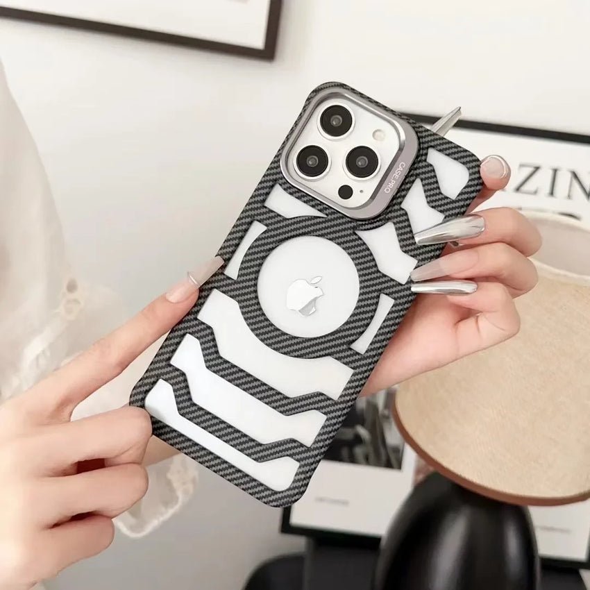 Million Cases Resilient Carbon Fiber Bracket Case - iPhone - view 5