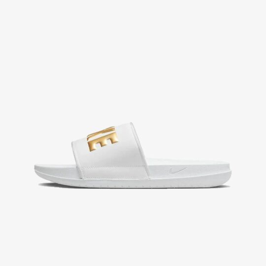 Nike | OFFCOURT { WHITE/METALLIC GOLD-WHITE - view 2