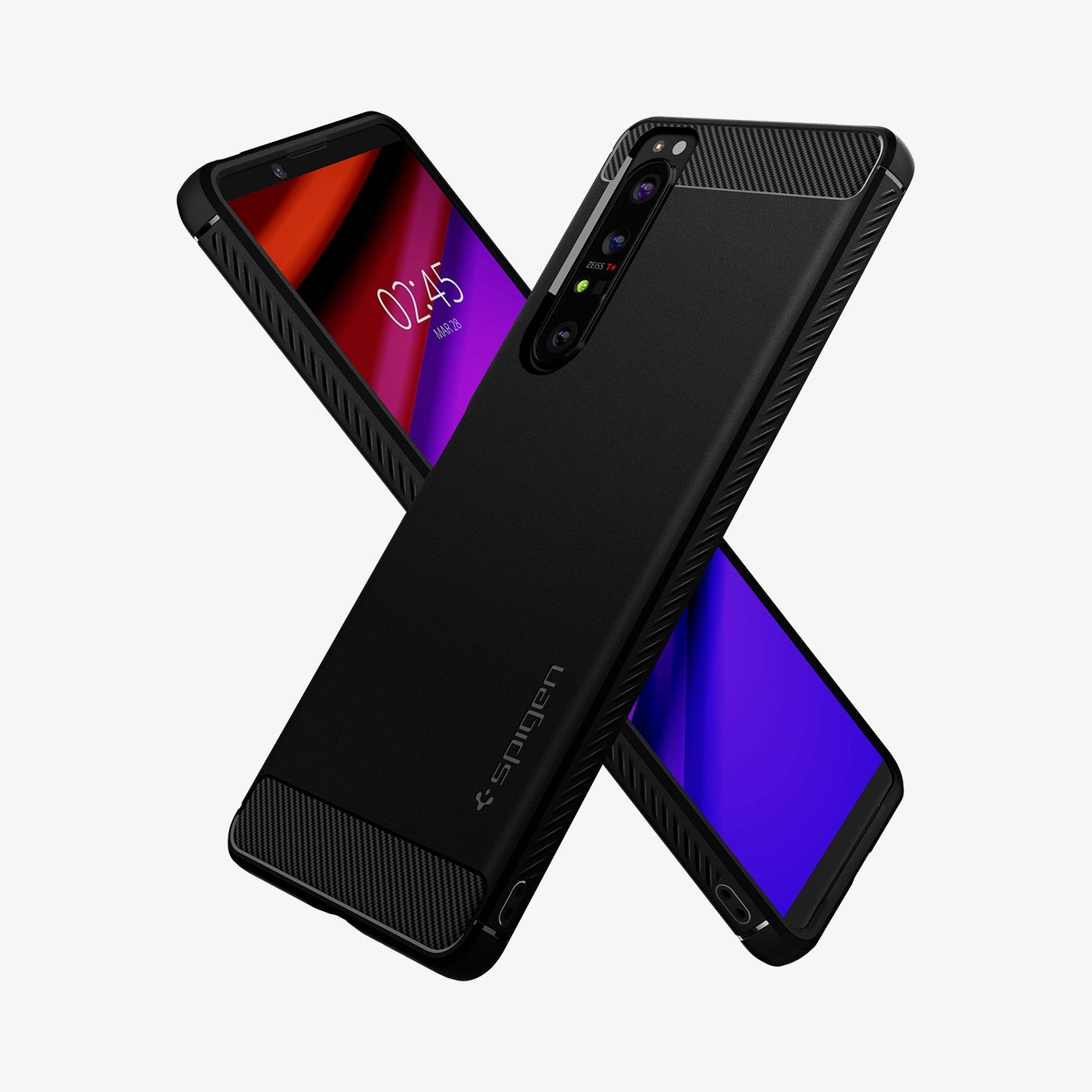 Sony Xperia Series - Rugged Armor – Matte Black - view 62