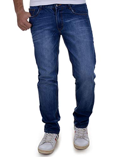 Ben Martin BlackTree Men's Relaxed Fit Jeans, Dark Blue