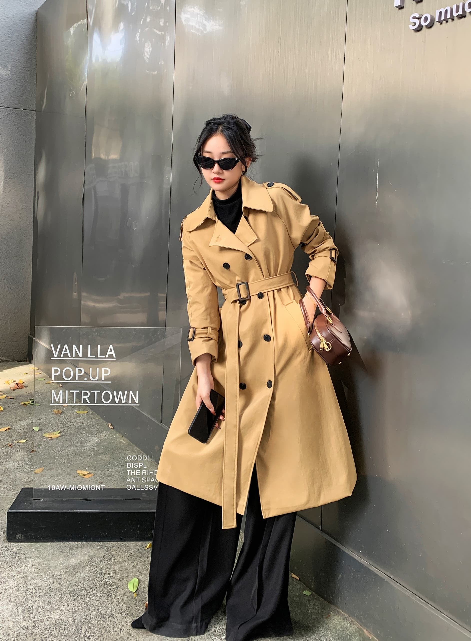 Alamode By Akanksha Essie Statement Premium Trenchcoat - view 6