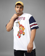 BlackTree Graphic Printed Oversized Plus Size T-shirt