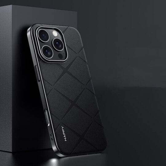 Million Cases iPhone 16 Series Classy High-End Leather Business Case