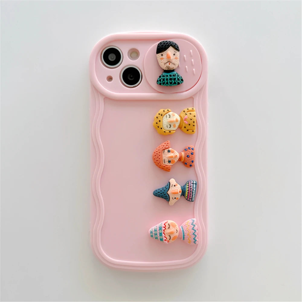 Peeperly Creative Quirky Faces Cartoon Case - view 4