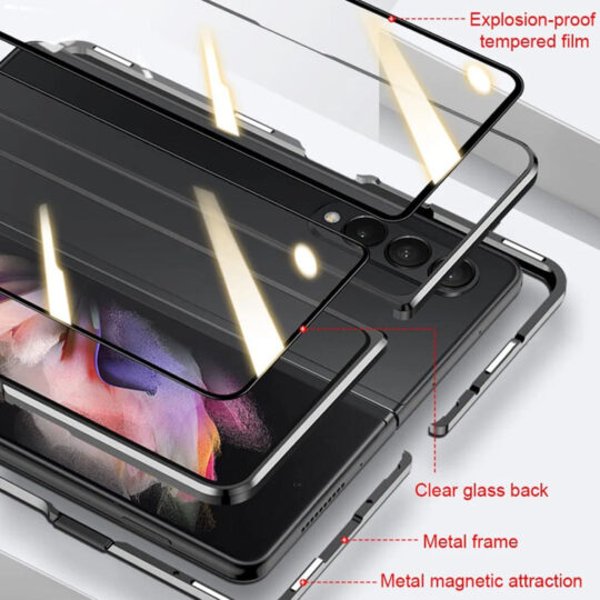 Million Cases Galaxy Z Fold Series (Front+Back) Protection Magnetic Fit Case - view 2