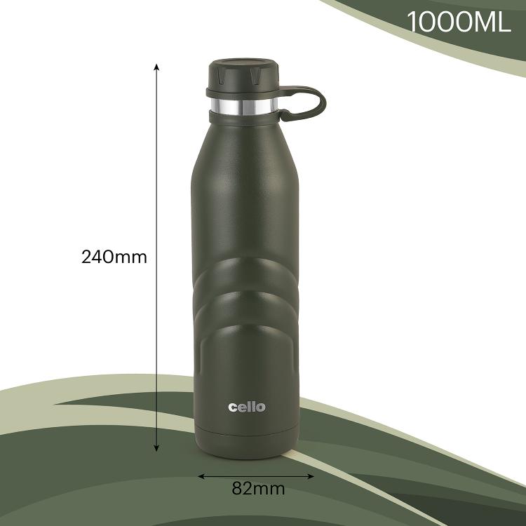 Cello Duro Crown Flask, Vacusteel Water Bottle - view 67