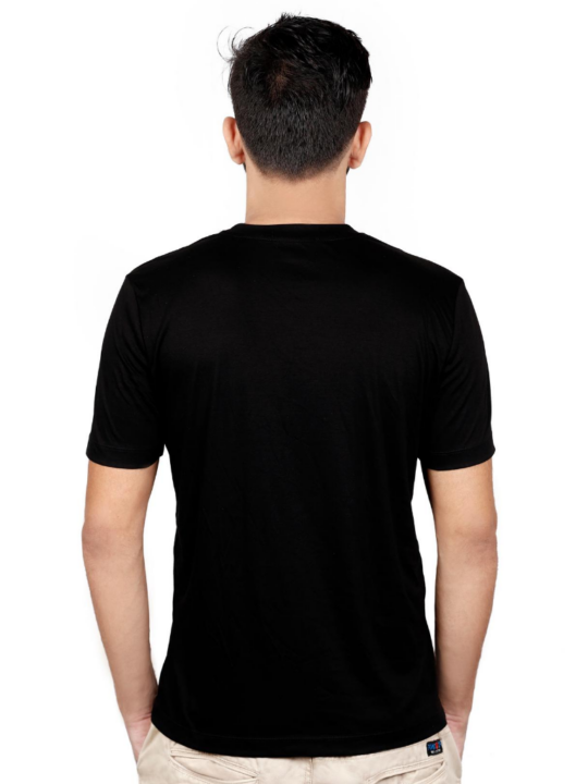 DIGITAL BLACK LATOALPS DESIGN T-SHIRT..