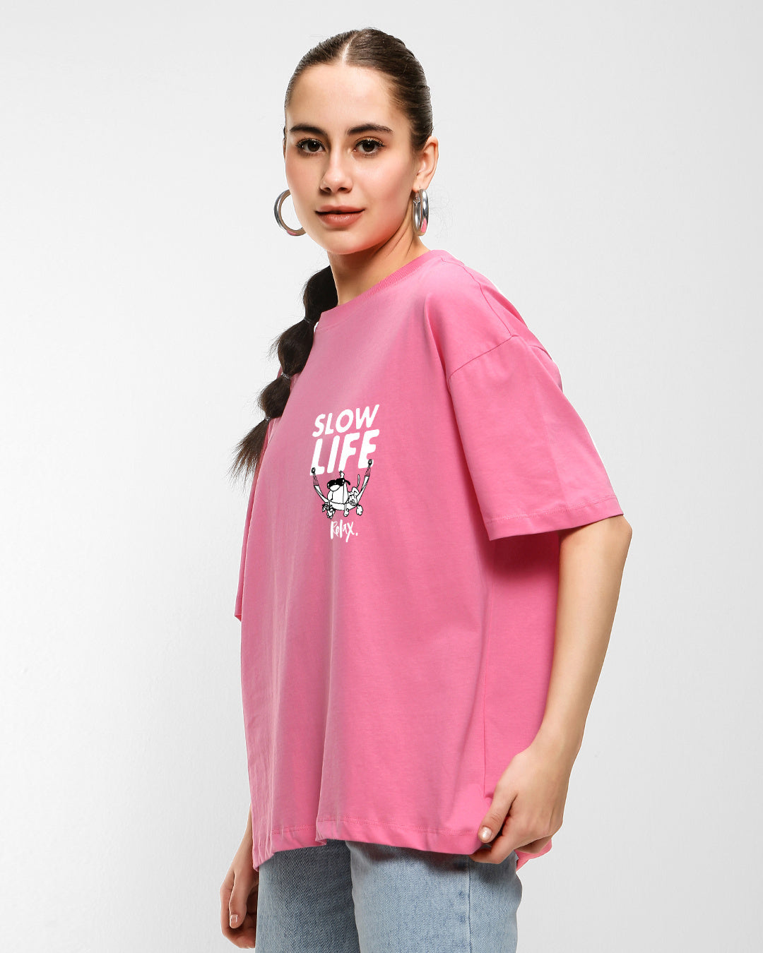 BlackTree Graphic Printed Oversized Dresses - view 2