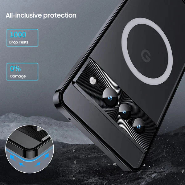 Million Cases Pixel 7 Series Luxe Guard Ultra Thin Metal Frame Case - view 3