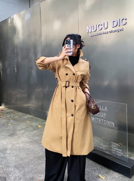 Alamode By Akanksha Essie Statement Premium Trenchcoat