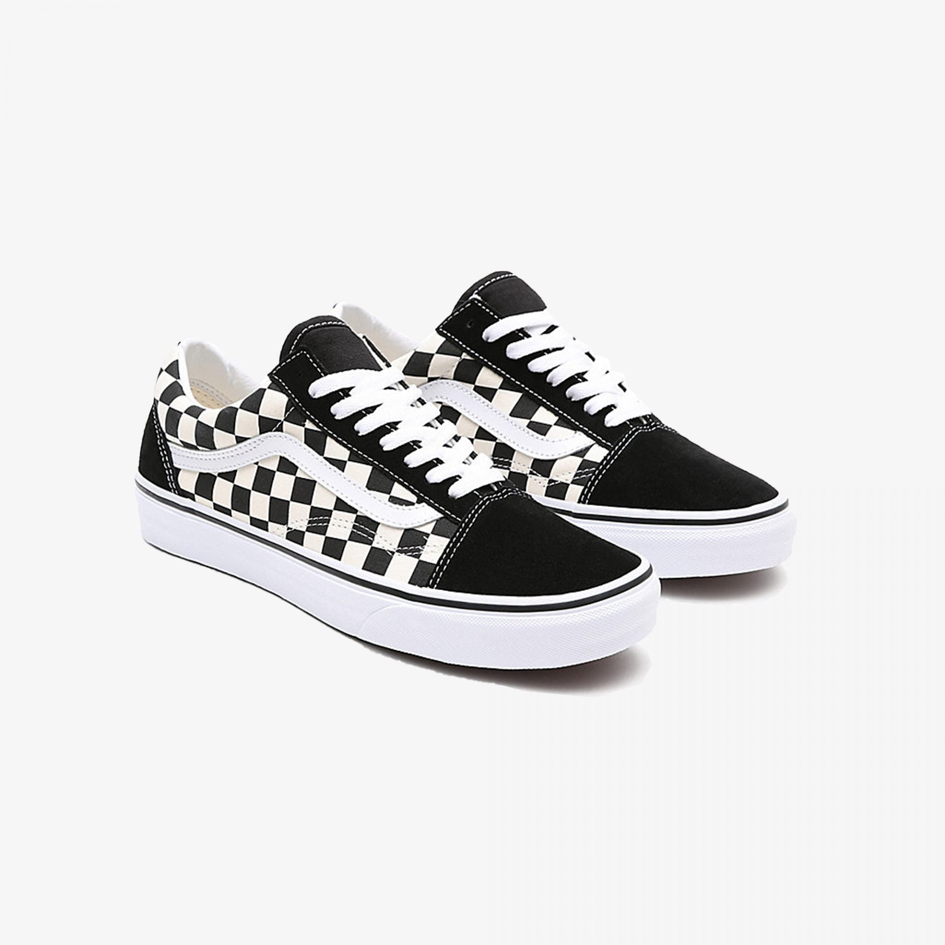 Vans | PRIMARY CHECK OLD SKOOL { BLACK/WHITE