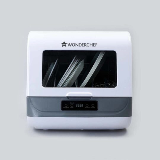 Wonderchef CounterTop Dishwasher, 1250W, 72°C High Temperature