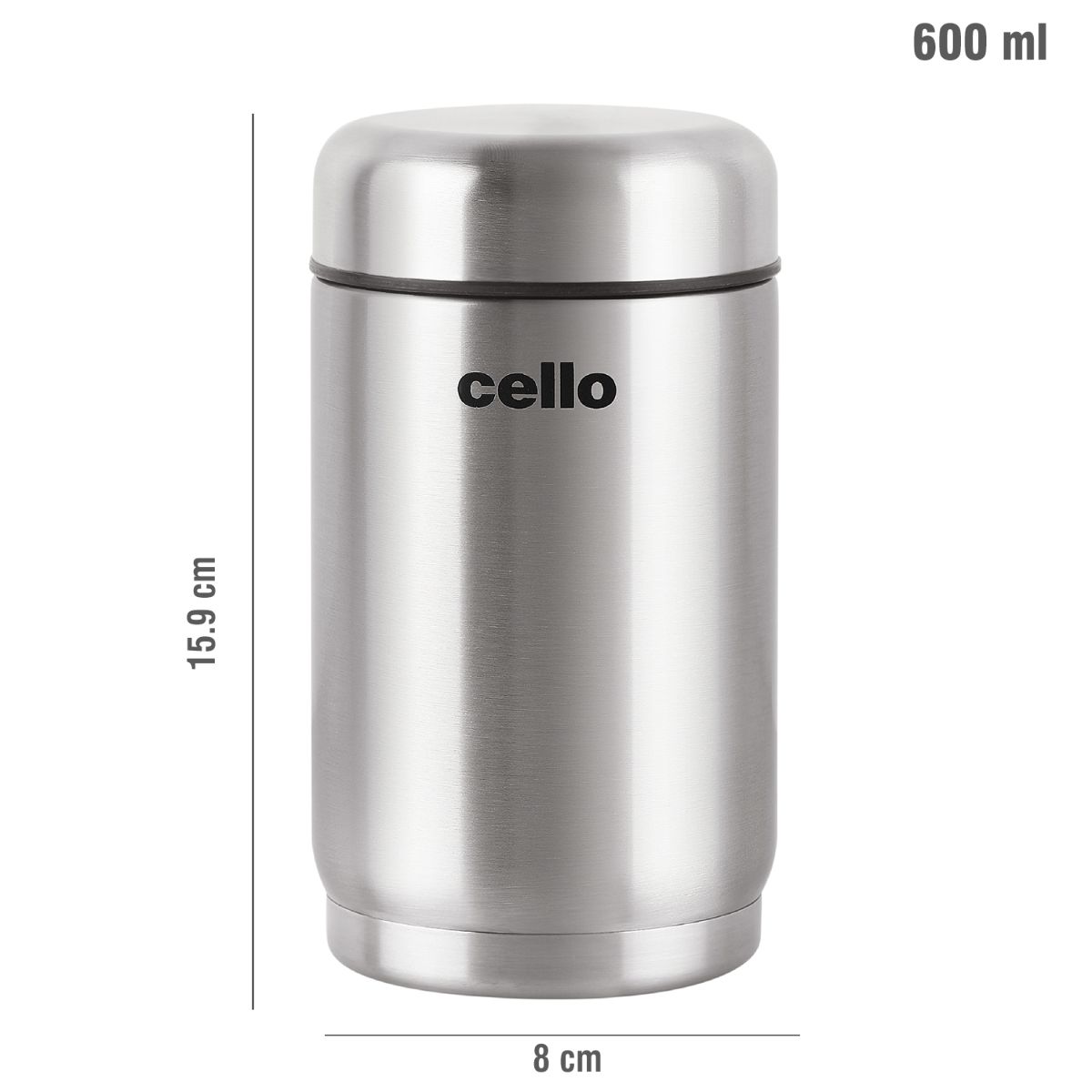 Cello Supee Flask, Insulated Soup and Food Jar, 600ml - view 6