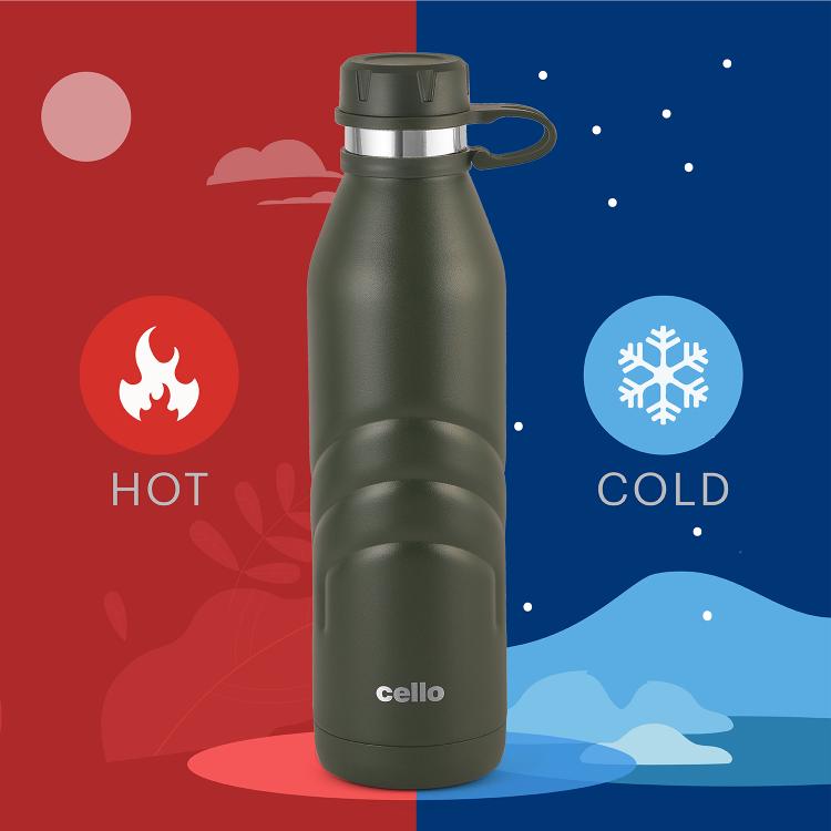 Cello Duro Crown Flask, Vacusteel Water Bottle - view 28