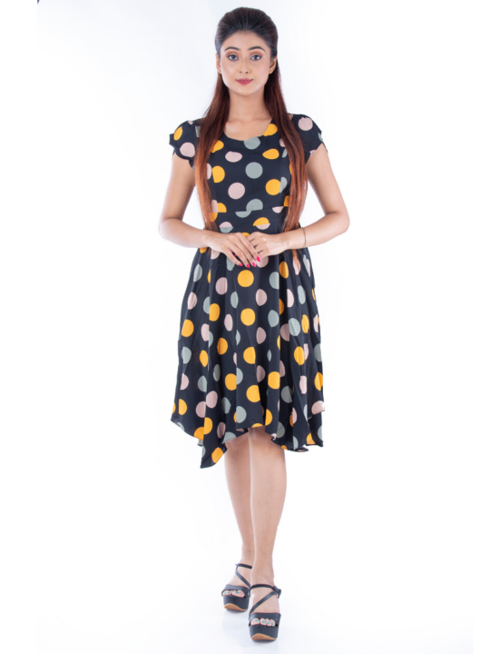 BLACKTREE POLKA DOT DRESS.