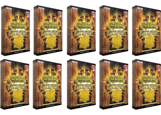 2025 Yu-Gi-Oh! Quarter Century Stampede Tuck Box 10x Lot
