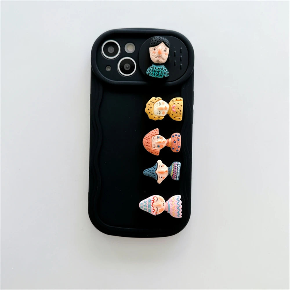 Peeperly Creative Quirky Faces Cartoon Case - view 2