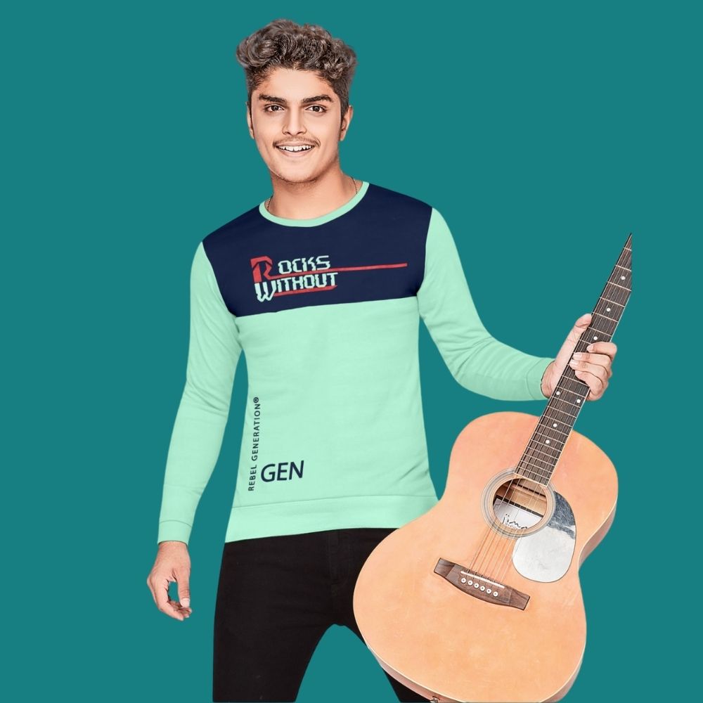 BlackTree(THHOR Series) ROUND NECK Aquamarine TEES